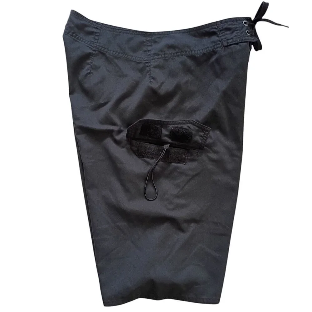 Quiksilver Men’s Board Shorts Black Size 28 Swim Surf
